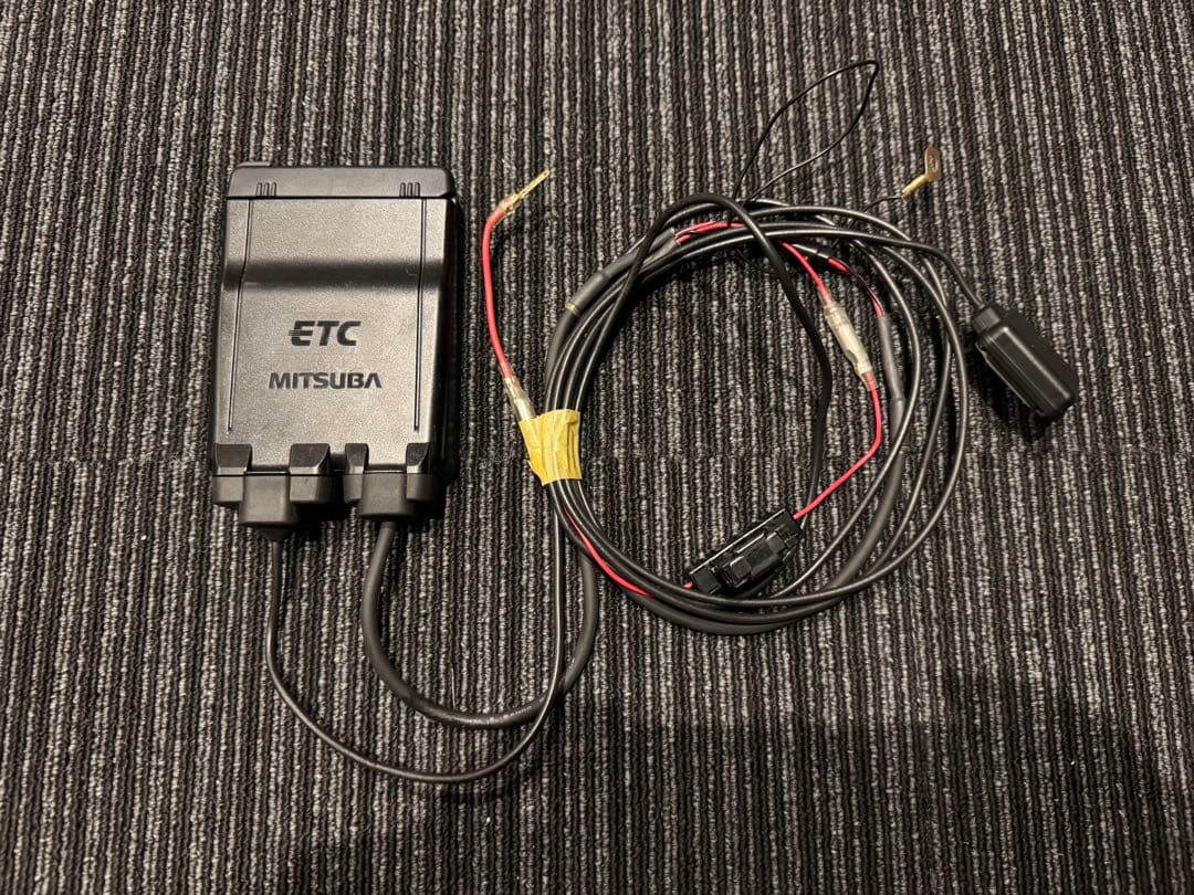 バイク用ETC MSC-BE51-2 アンテナ分離型　動作確認済
