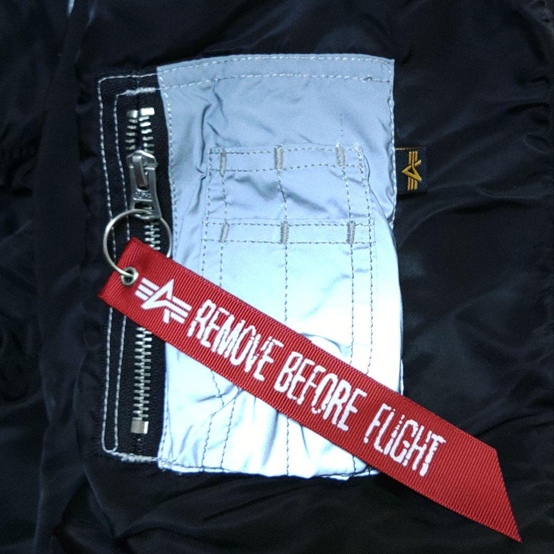 アルファ MA-1 VF NASA APOLLO コラボ【ブラック★Msize】