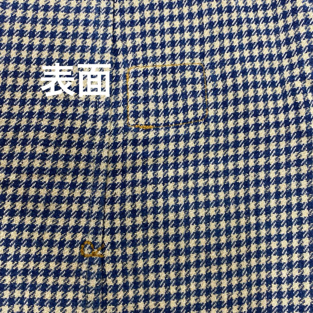 N875♪ 45R ギンガムチェックコットンワンピース