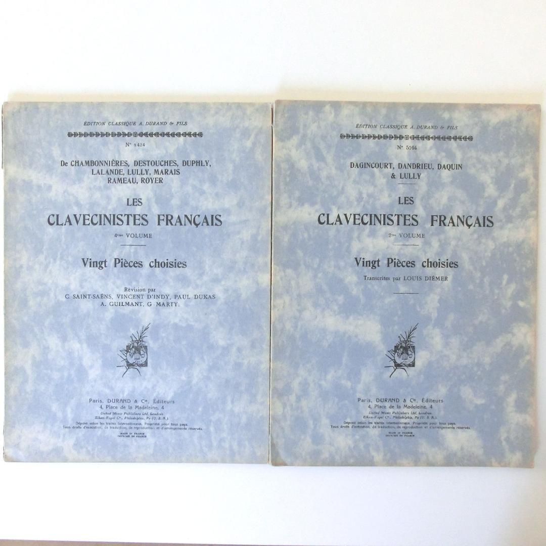 LES CLAVECINISTES FRANCAIS VOLUME 2、4