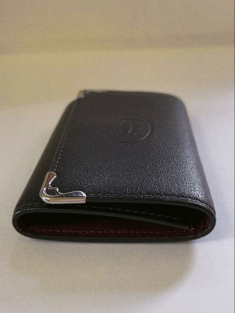 カルティエ　Cartier キーケース　未使用品　ブラック　黒　6連