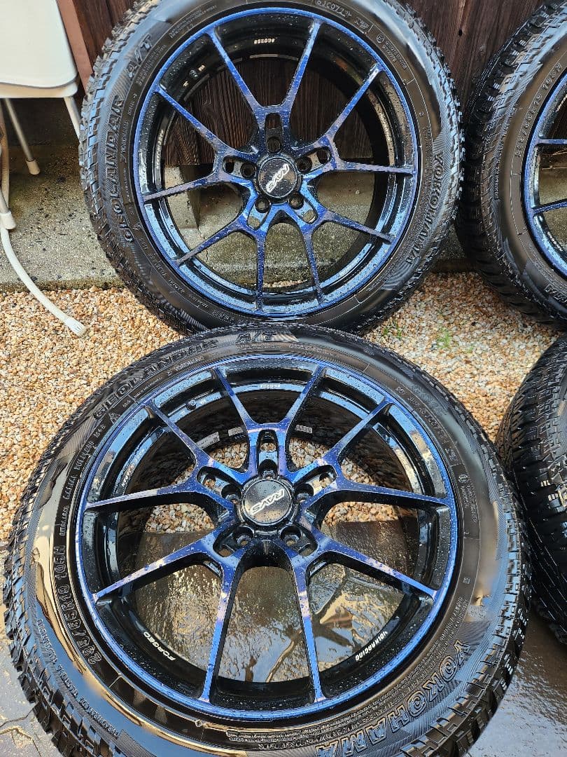 RAYS G025 ホイール　19x8.5J 44 114.3 RAV4　WRX