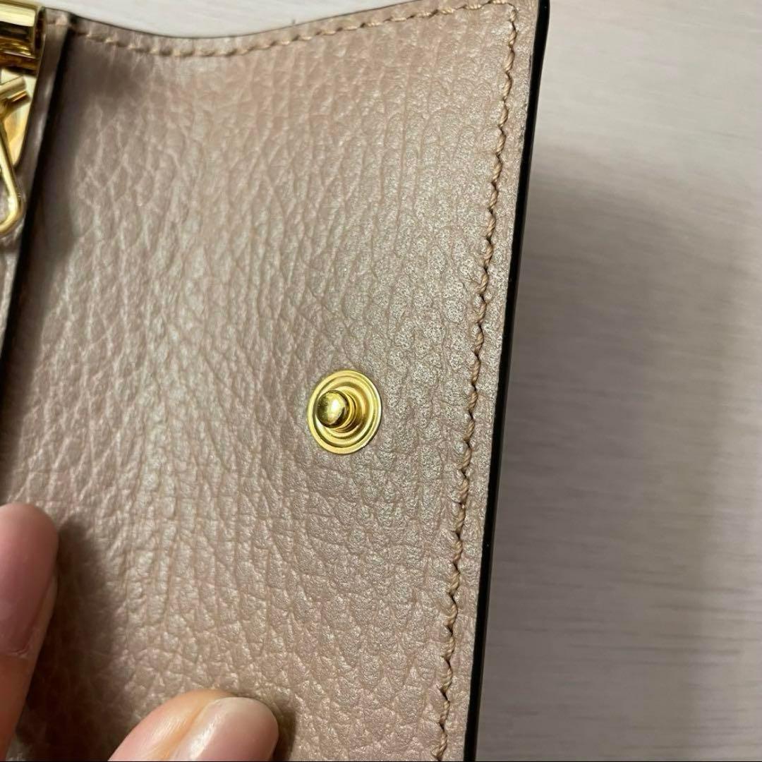 グッチ　GUCCI キーケース　カードケース　ピンク　GGパターン