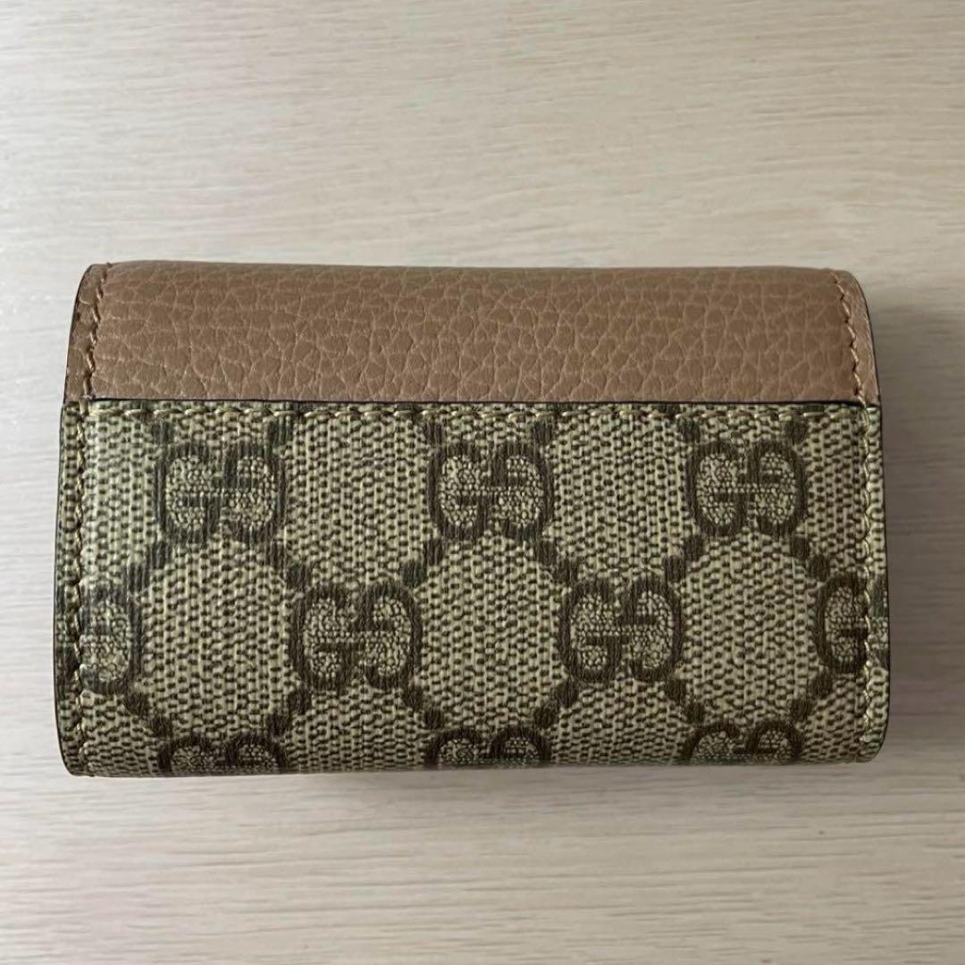 グッチ　GUCCI キーケース　カードケース　ピンク　GGパターン