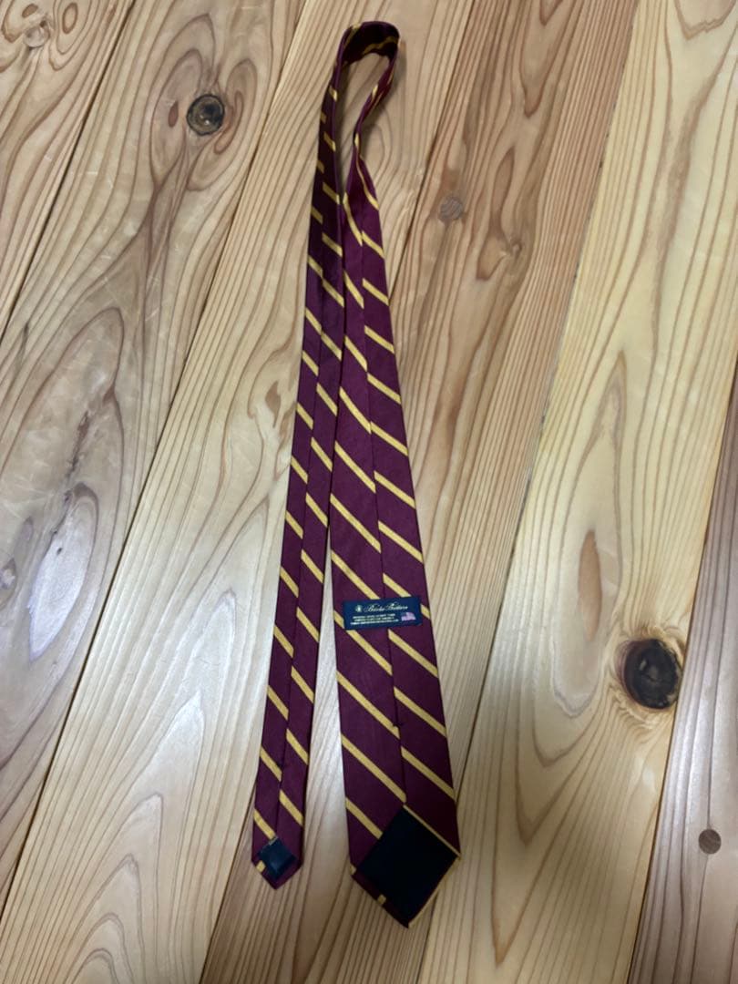 BROOKS BROTHERS BB#3 バーストライプ　レップタイ USA製
