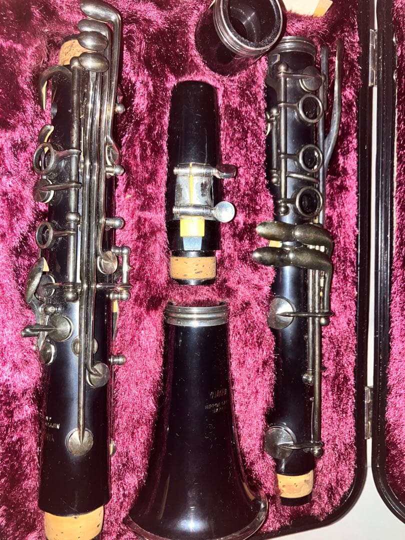 YAMAHA クラリネット本体とケース