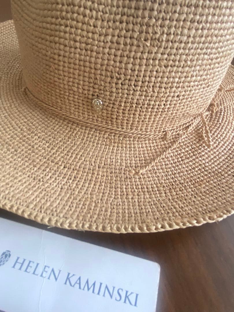 お値下げ⭐︎ヘレンカミンスキー　ラフィアハット　デスモンダ　ナチュラル
