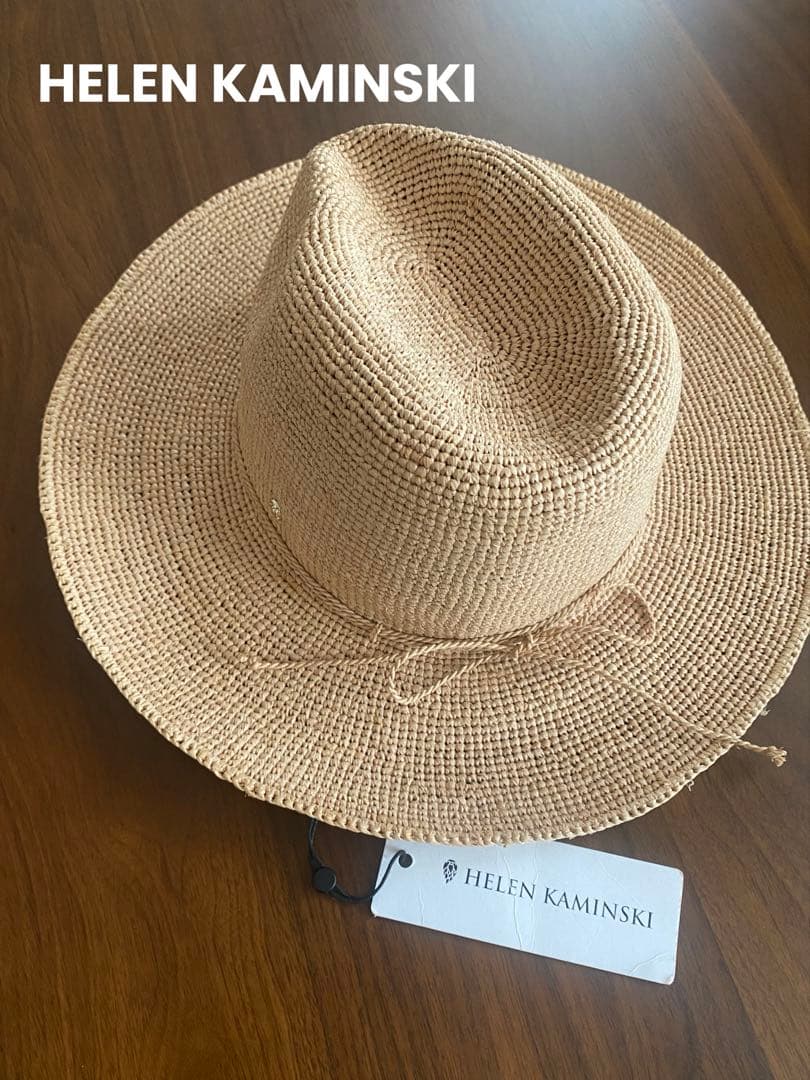 お値下げ⭐︎ヘレンカミンスキー　ラフィアハット　デスモンダ　ナチュラル