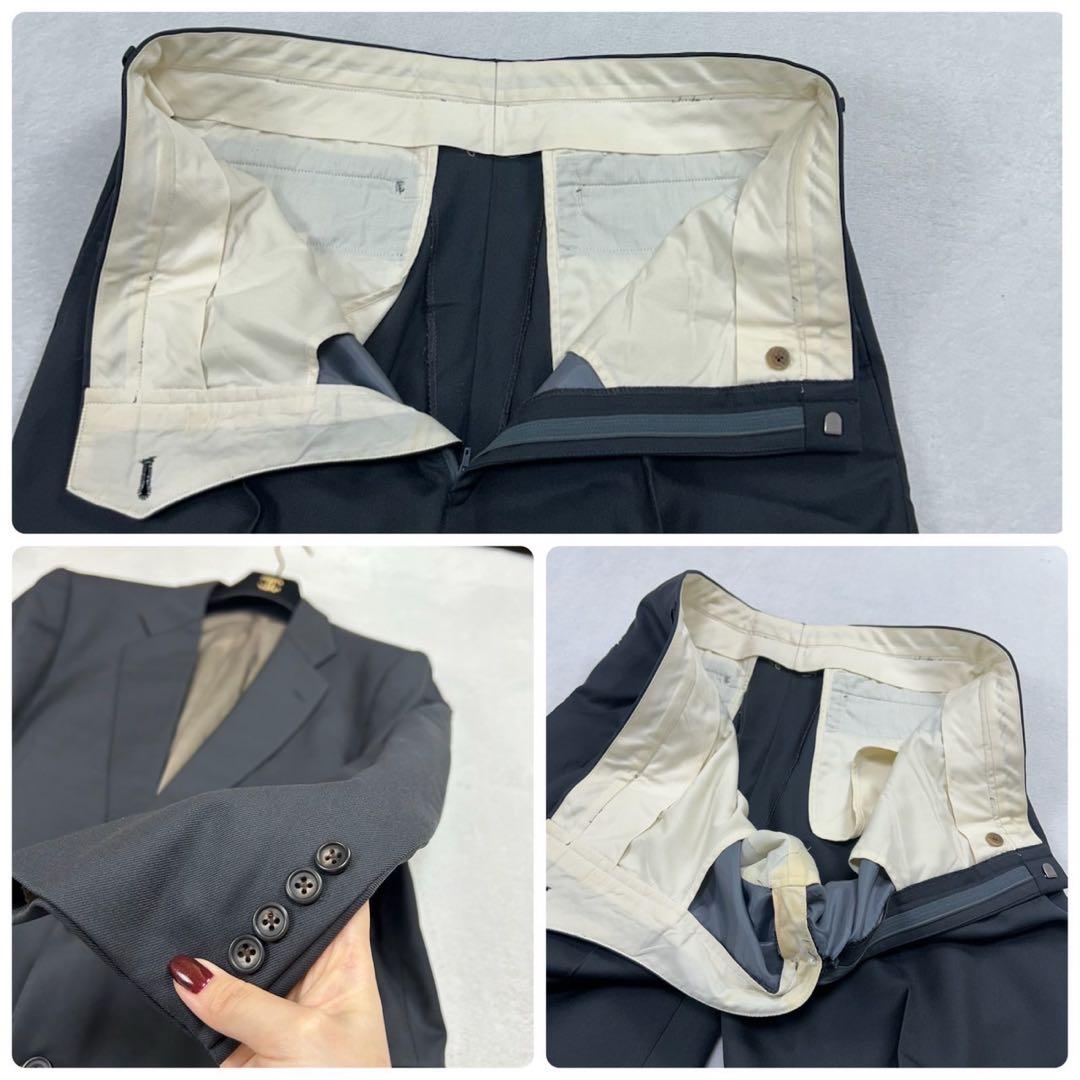 I282 XL バーバリー スーツ上下 ダークグレー メンズ