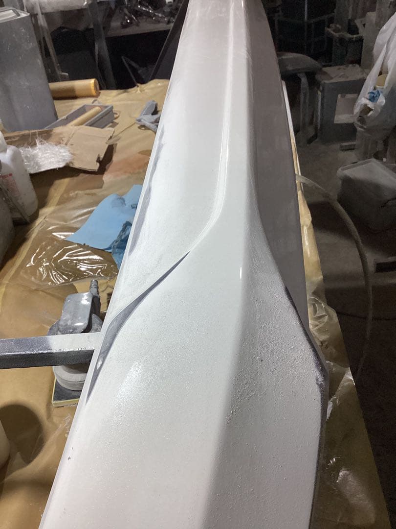 ハイエース200系ワイド用CRSエセックスバージョン4フロントスポイラー美品