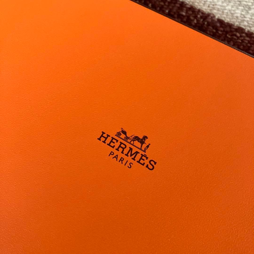 Miyabi　エルメス　HERMES ネクタイ　ワインレッド