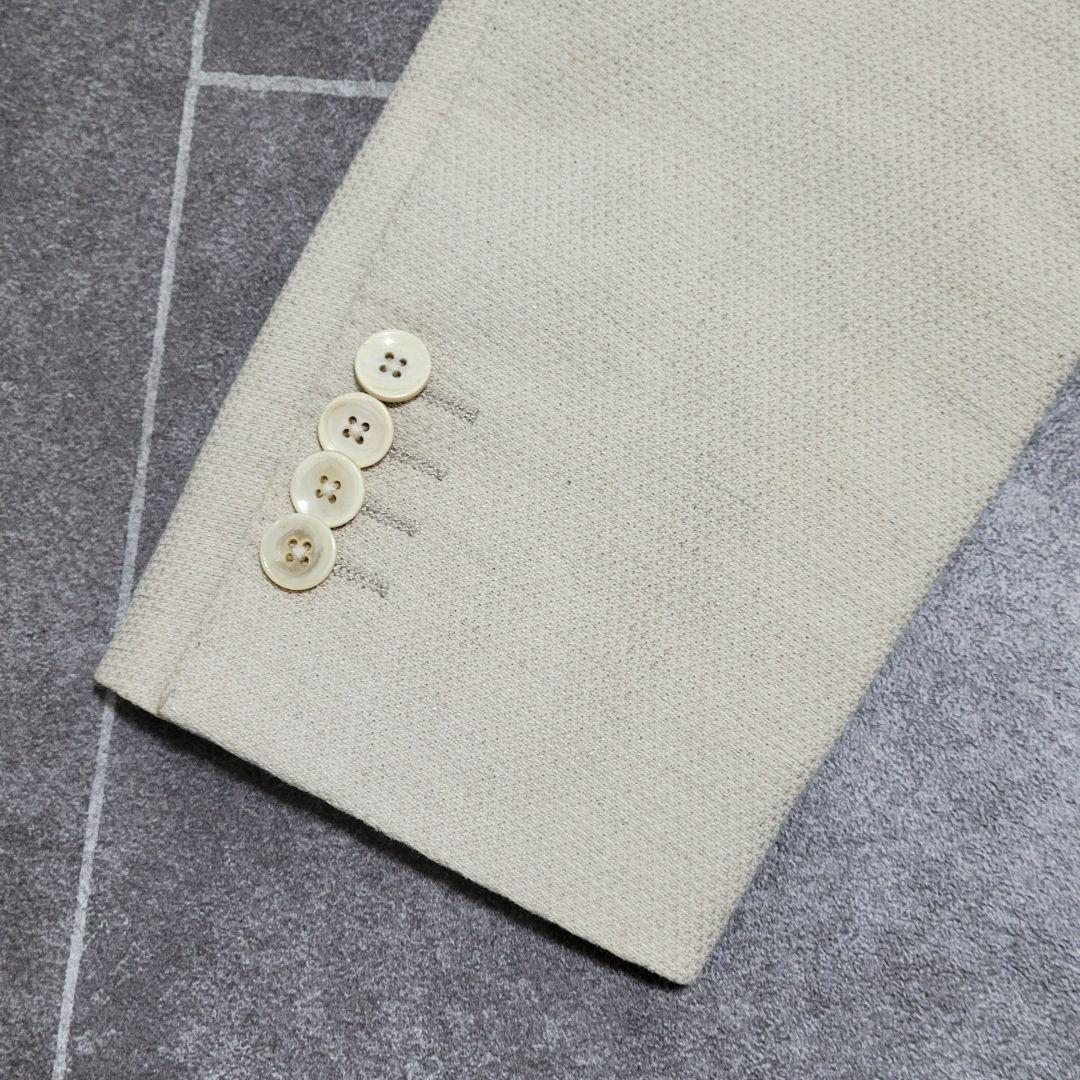 ★龍さん様 LARDINI 春夏 麻 混 超高級 テーラードジャケット