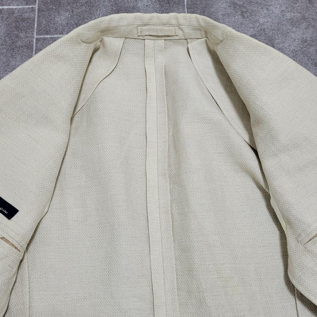 ★龍さん様 LARDINI 春夏 麻 混 超高級 テーラードジャケット