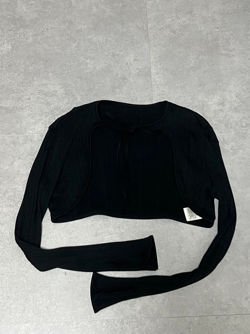 Mame Kurogouchi Cotton2wayDress ランダムリブ