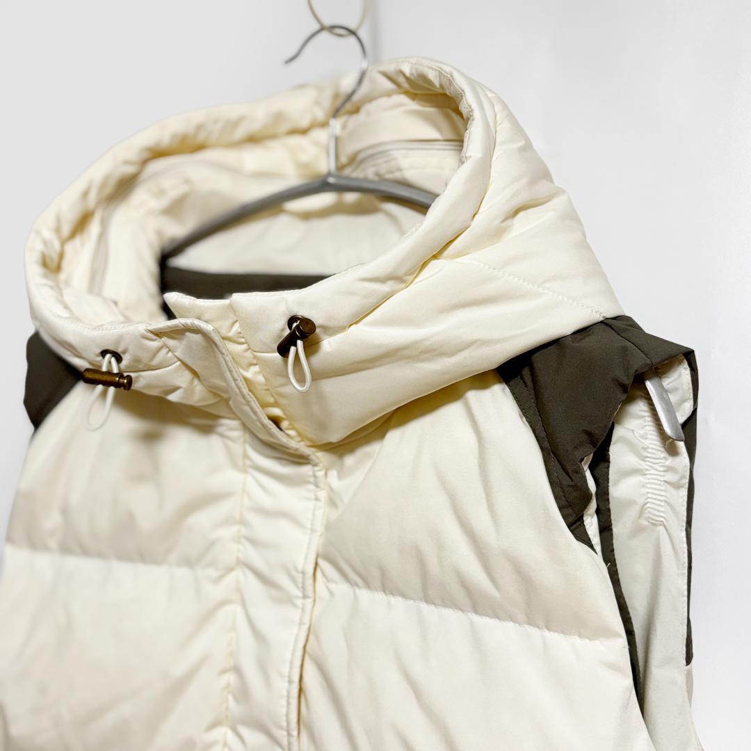 2025AW【ルクルカ センソユニコ】ダウン ベスト　38 オフホワイト
