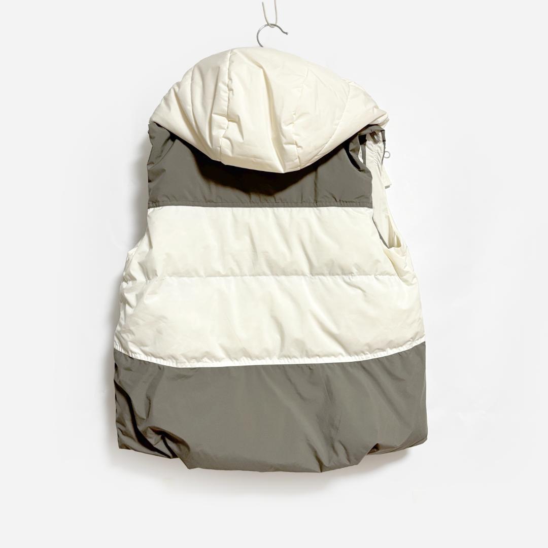 2025AW【ルクルカ センソユニコ】ダウン ベスト　38 オフホワイト