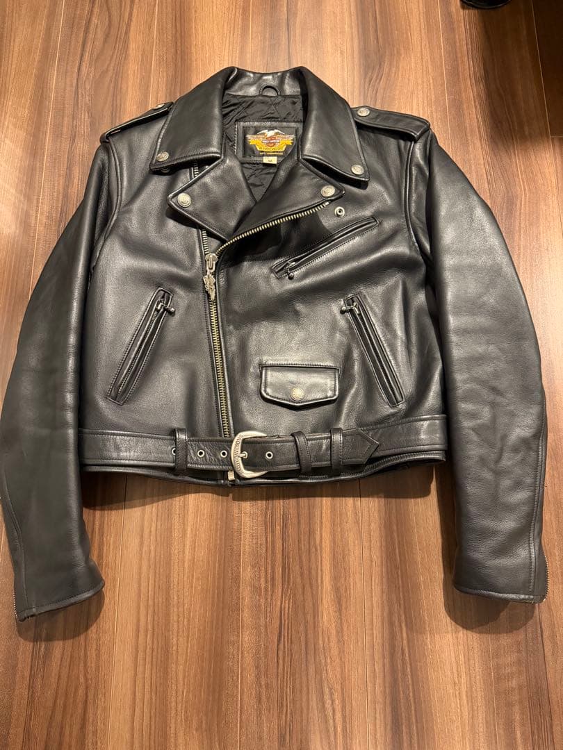 Harley-Davidson ダブルライダースジャケット　本革