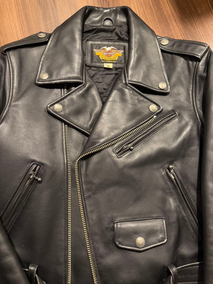 Harley-Davidson ダブルライダースジャケット　本革