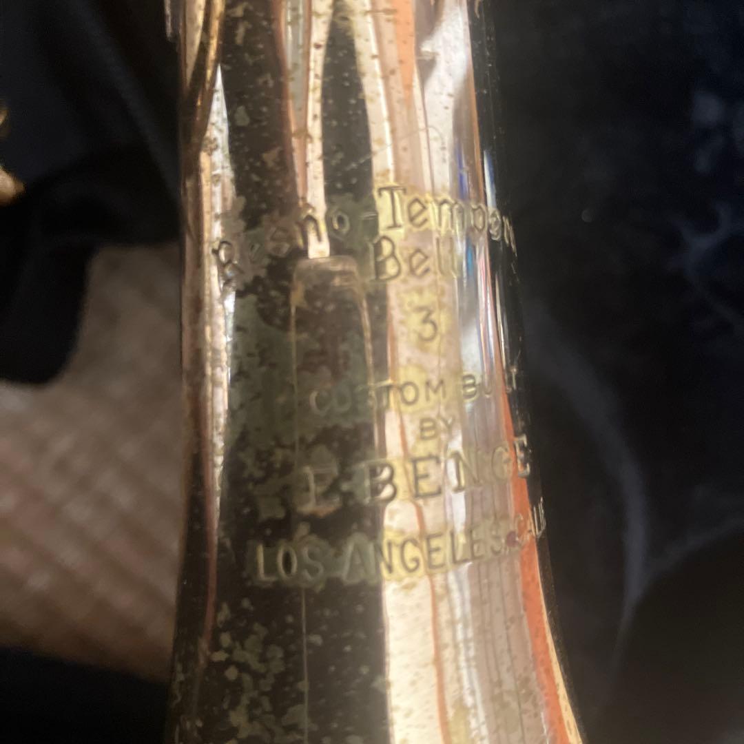 Benge 3 トランペット 本体・マウスピース・ケース付き