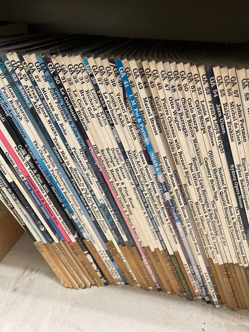 希少です！GAシリーズ No.1 〜34 ライトからコルビュジエその他多数