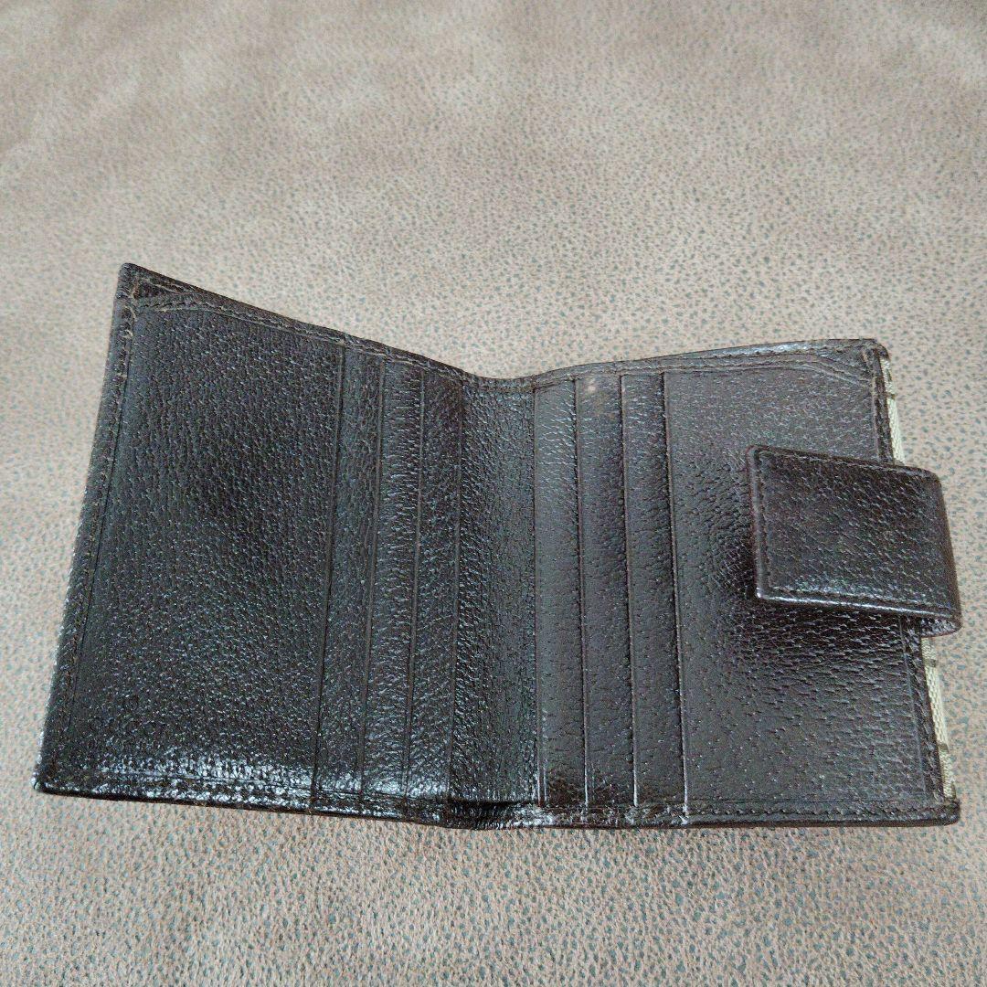 GUCCI GGパターン 三つ折り財布