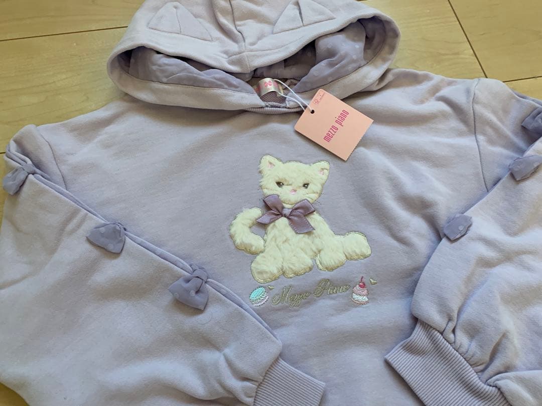 【Mezzo Piano】ぬいぐるみパーカーワンピース