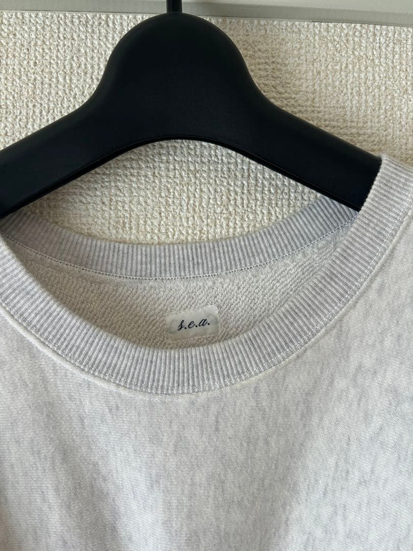 SEA スウェット　日本製　ロゴスウェット