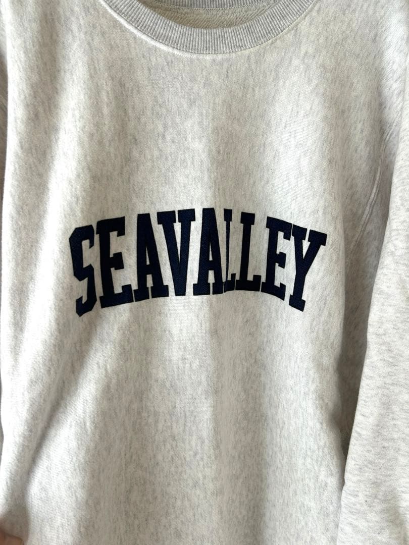 SEA スウェット　日本製　ロゴスウェット
