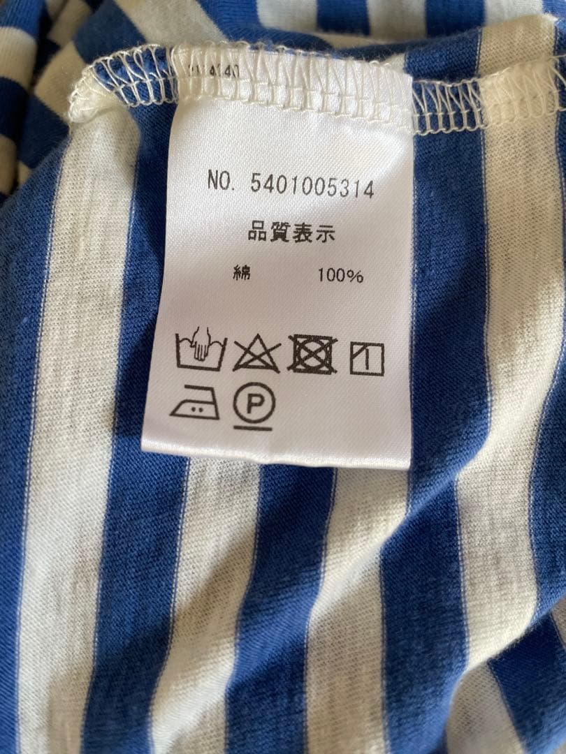 67nowos ボーダー　カットソー　長袖　nowos 完売品　人気アイテム