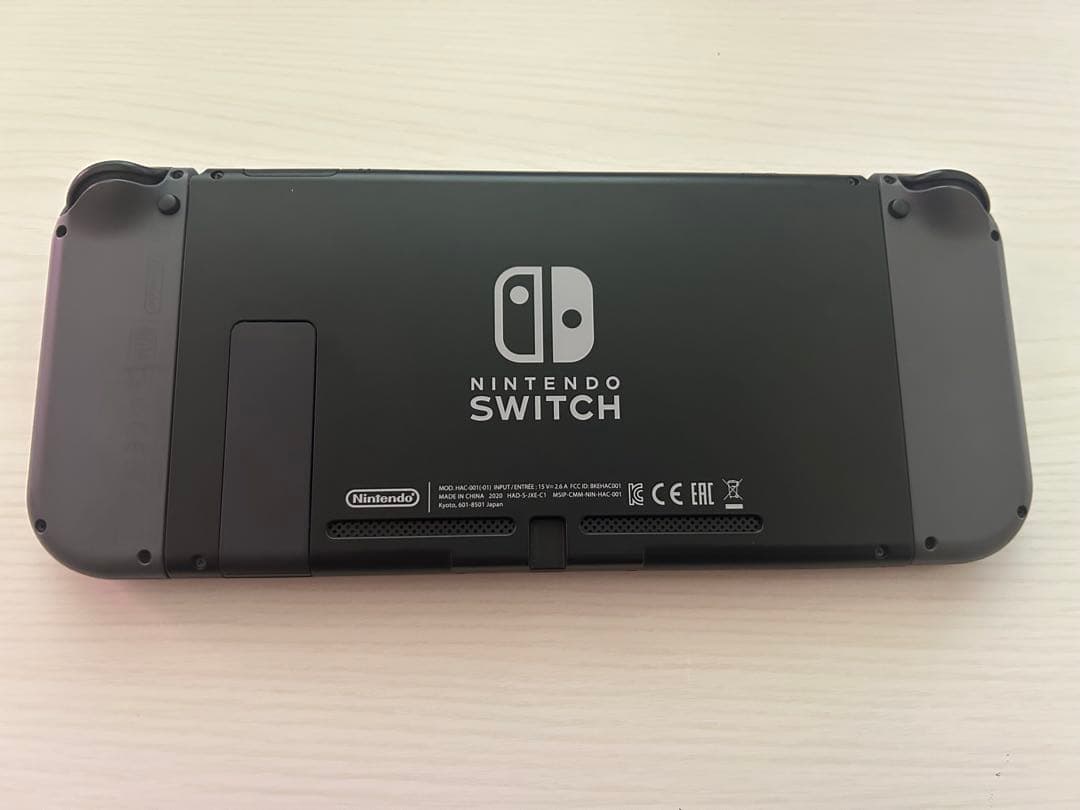 美品 Nintendo Switch グレー 本体