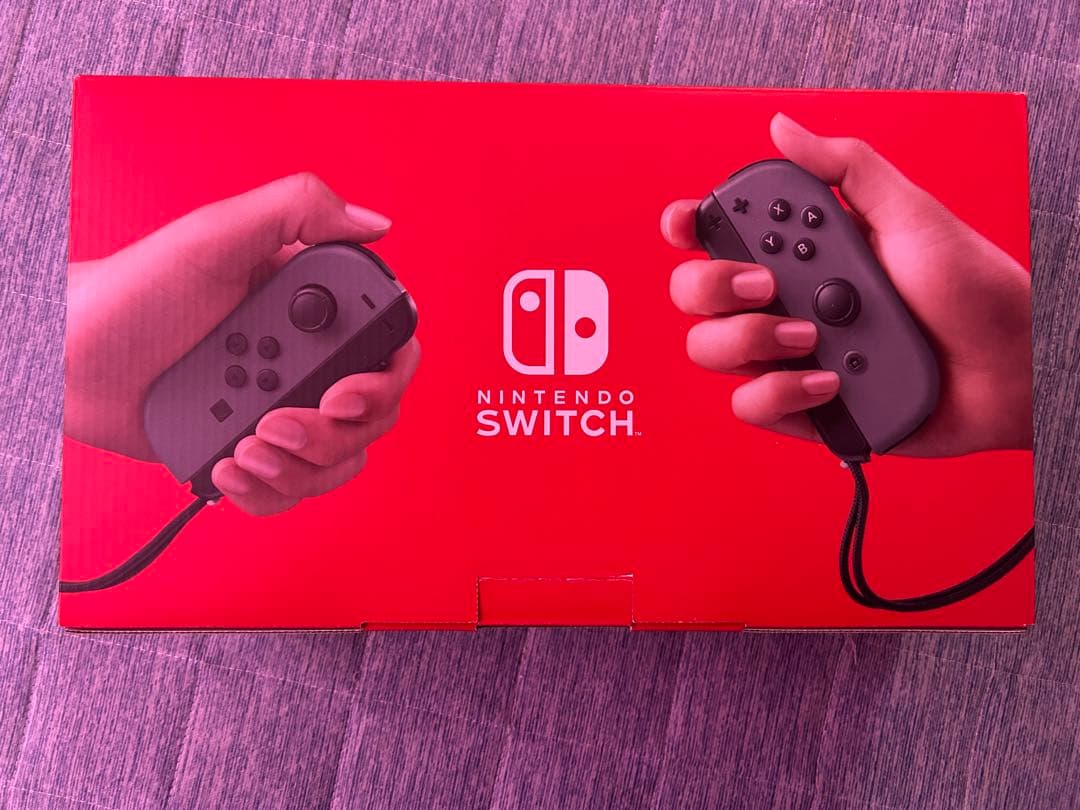 美品 Nintendo Switch グレー 本体