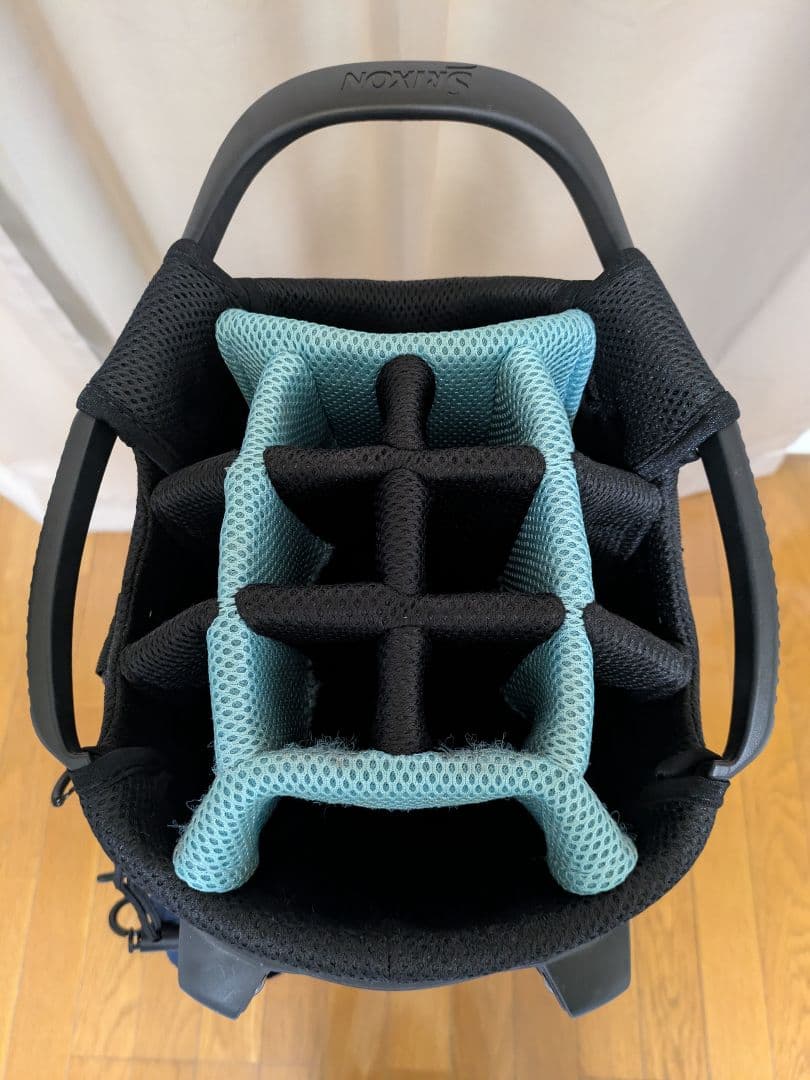 Srixon キャディバッグ ネイビー/ライトブルー