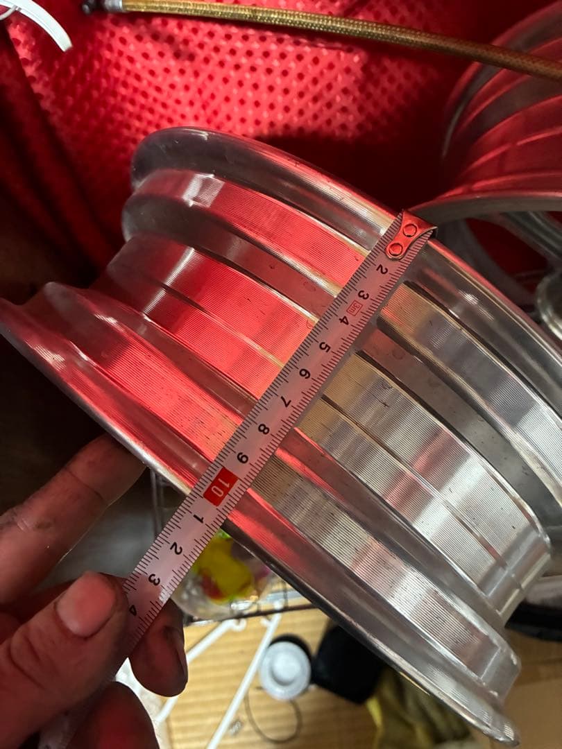 ファルコン風 12インチアルミホイール モンキー4J.5J