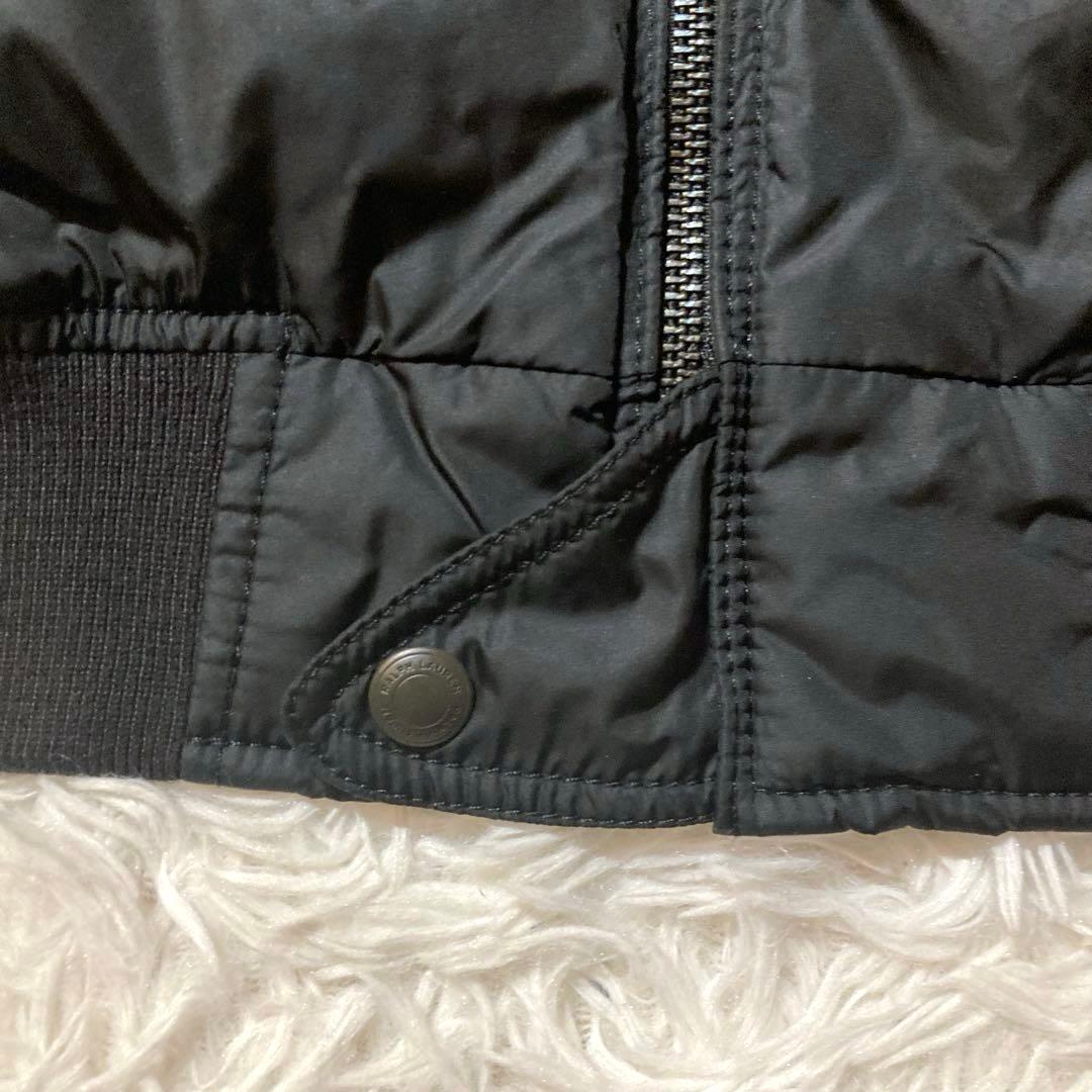 ポロ ラルフローレンMA-1 フライトジャケット　サイズL ブラック