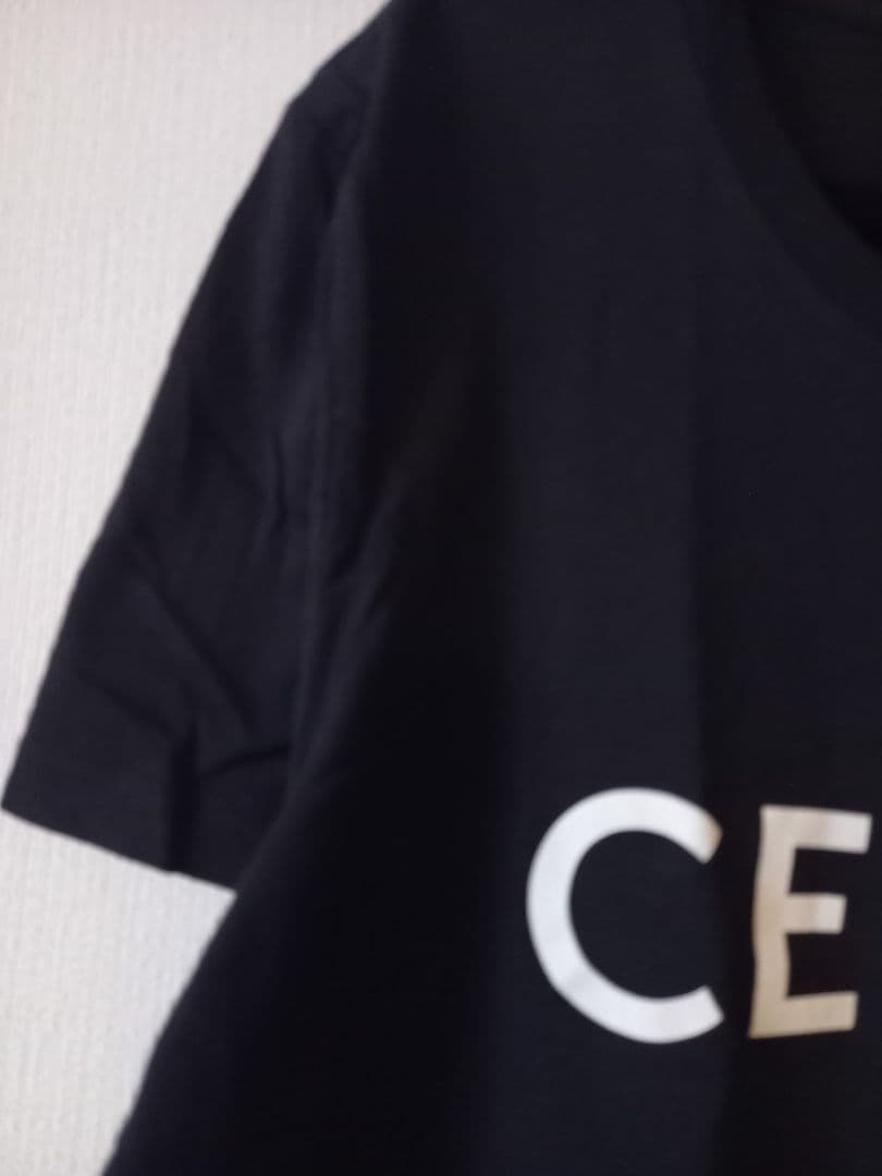 CELINE 黒 半袖Tシャツ