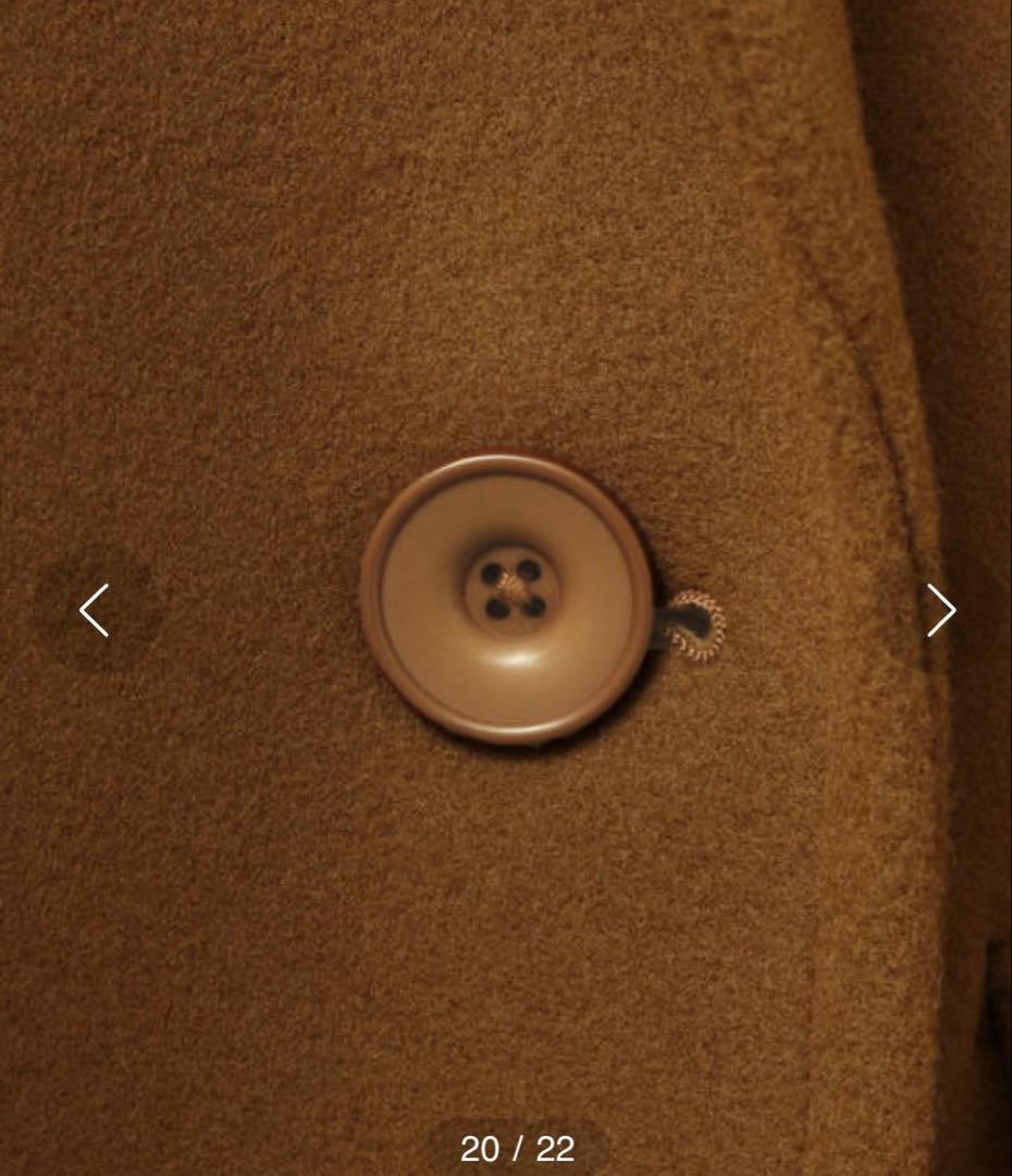 MANTECO ダブルテーラードコート