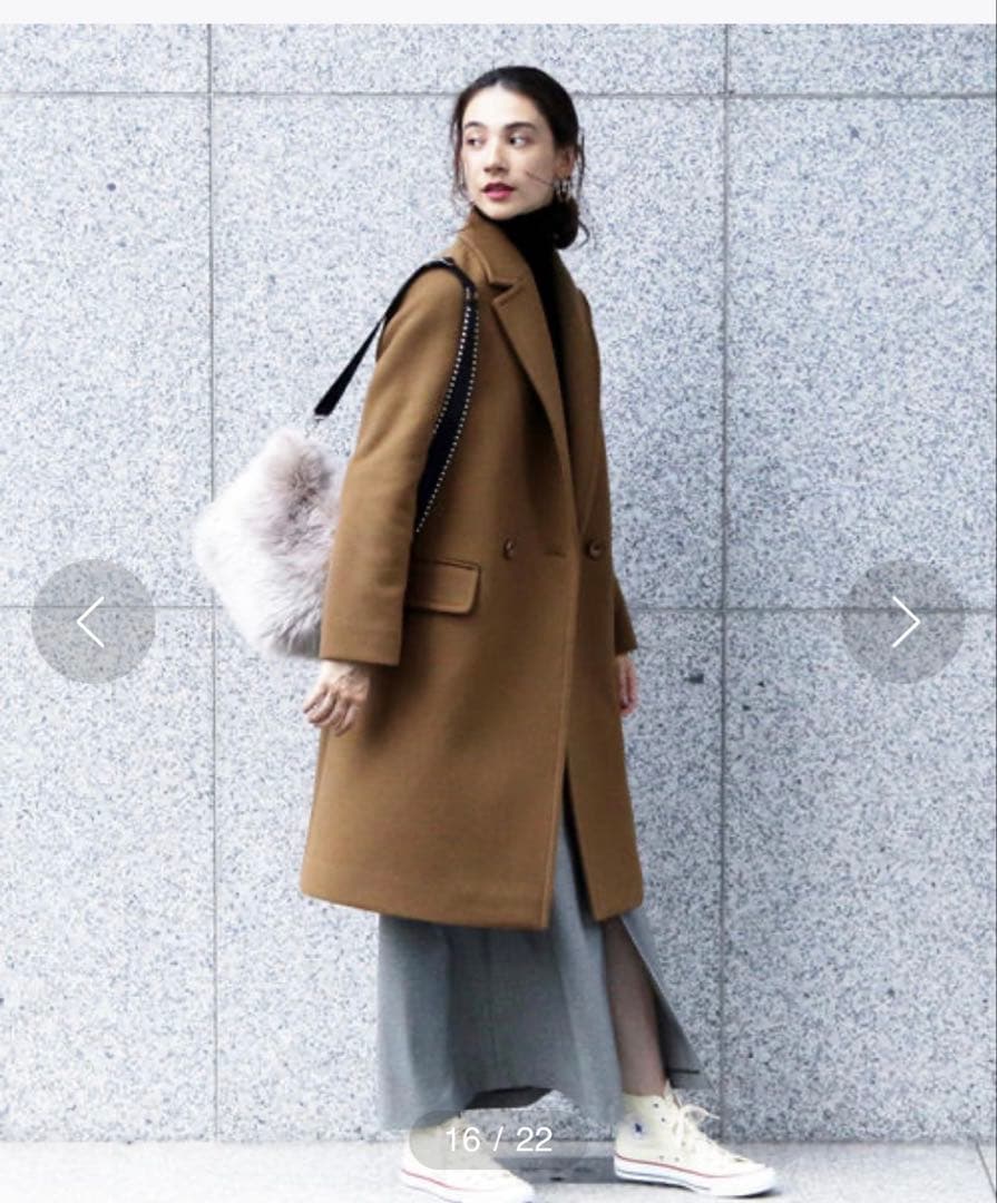 MANTECO ダブルテーラードコート