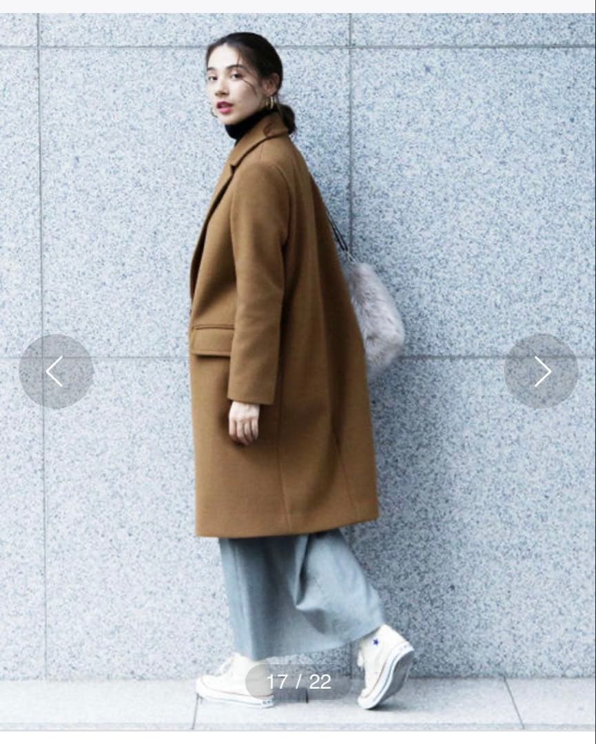 MANTECO ダブルテーラードコート