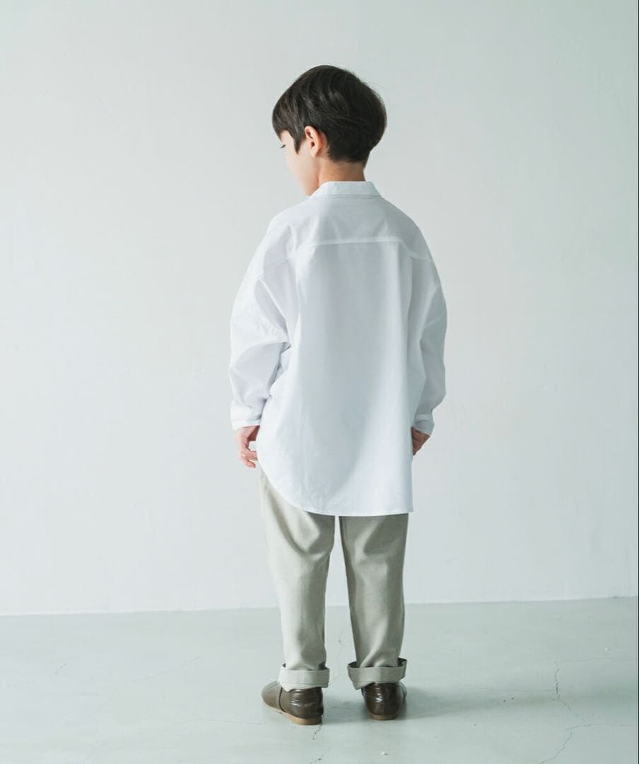 riziere　ノーカラージャケットセットアップ　バンドカラーシャツ120