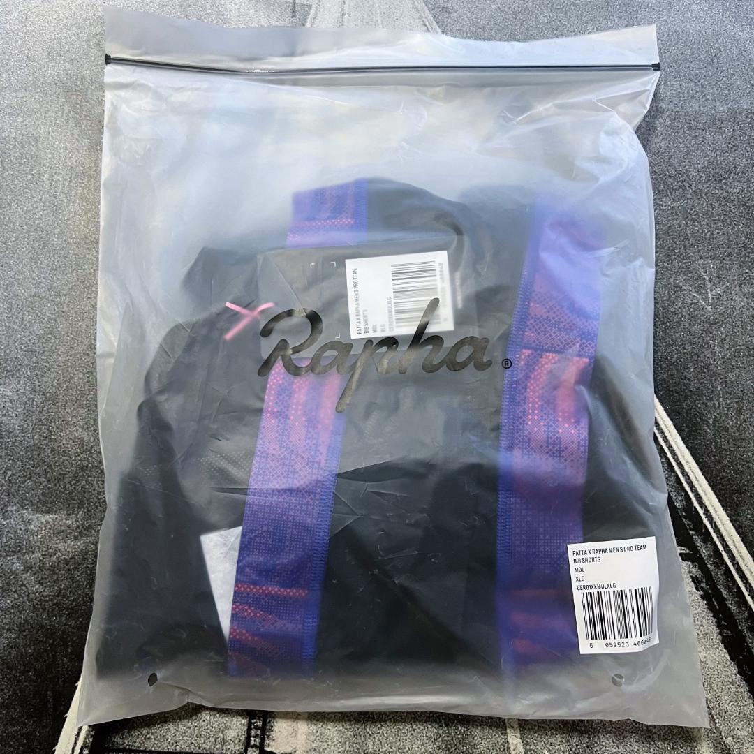 新品 Rapha + Patta 特別限定版 プロチーム ビブショーツ