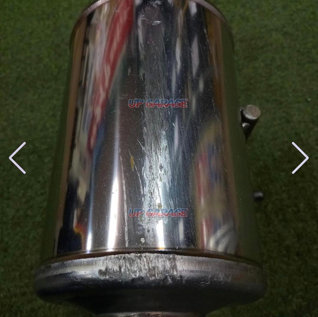 【しらす】【HA24S用】FINAL F2オールステンレス製砲弾マフラー