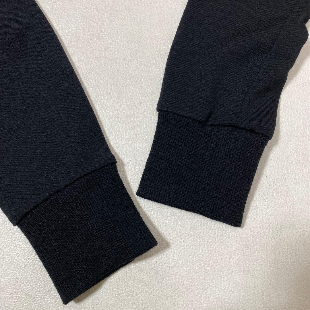 icebreaker メリノウール ジップアップ パーカー 黒