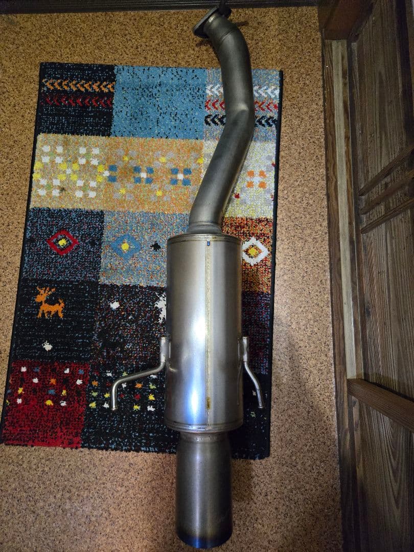 ガナドールレーシングチタン+もっと消音サイレンサー BE BH レガシィ用