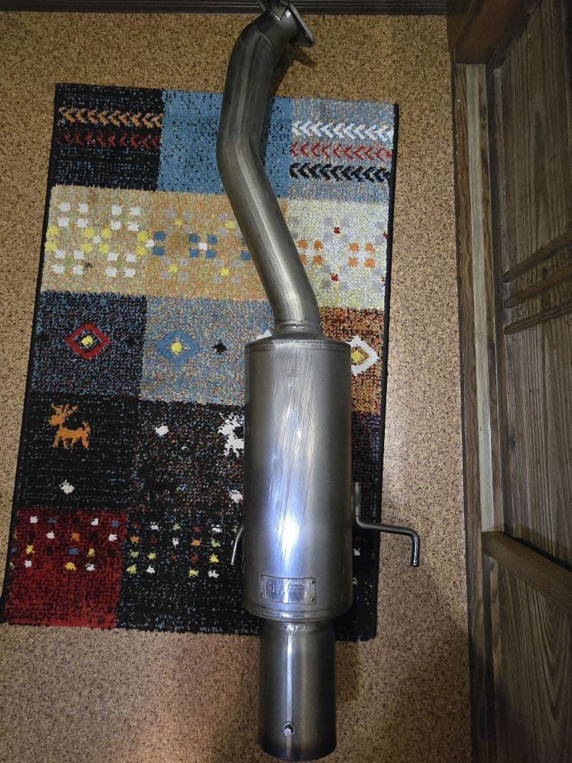 ガナドールレーシングチタン+もっと消音サイレンサー BE BH レガシィ用