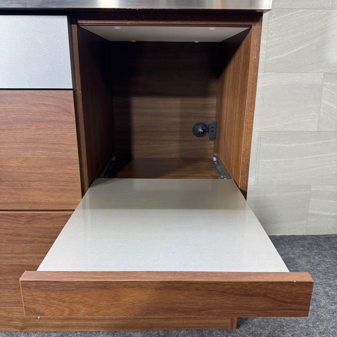 リビングハウス 食器棚 ルシード 幅120cm キッチンボード d3777