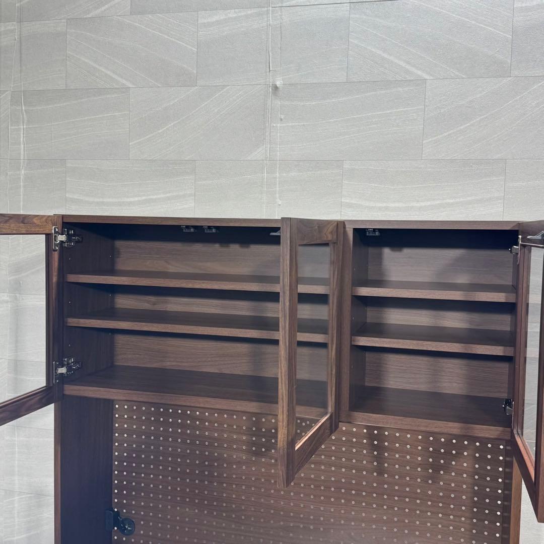 リビングハウス 食器棚 ルシード 幅120cm キッチンボード d3777