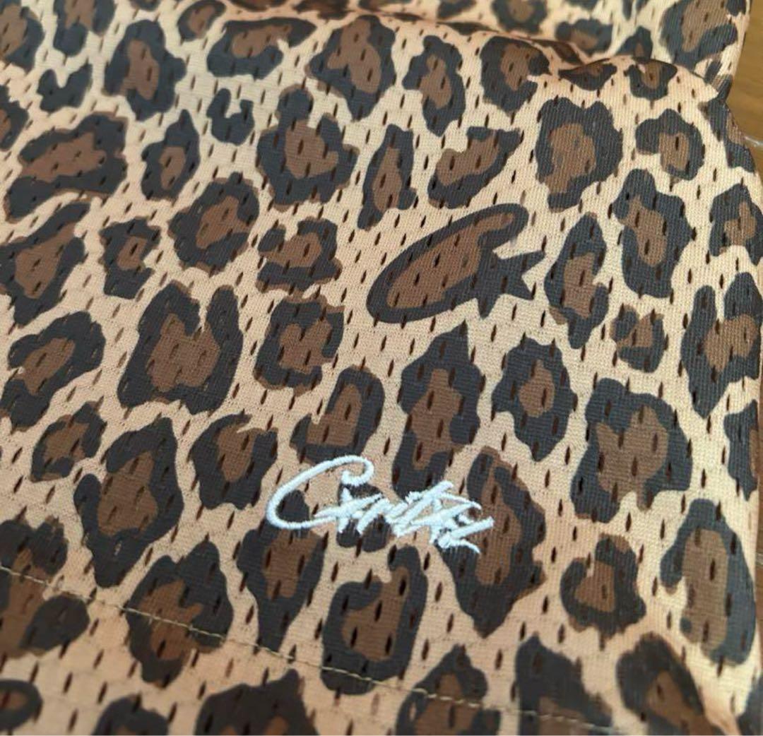 Corteiz レオパード　長袖 メッシュ ロンT football シャツ