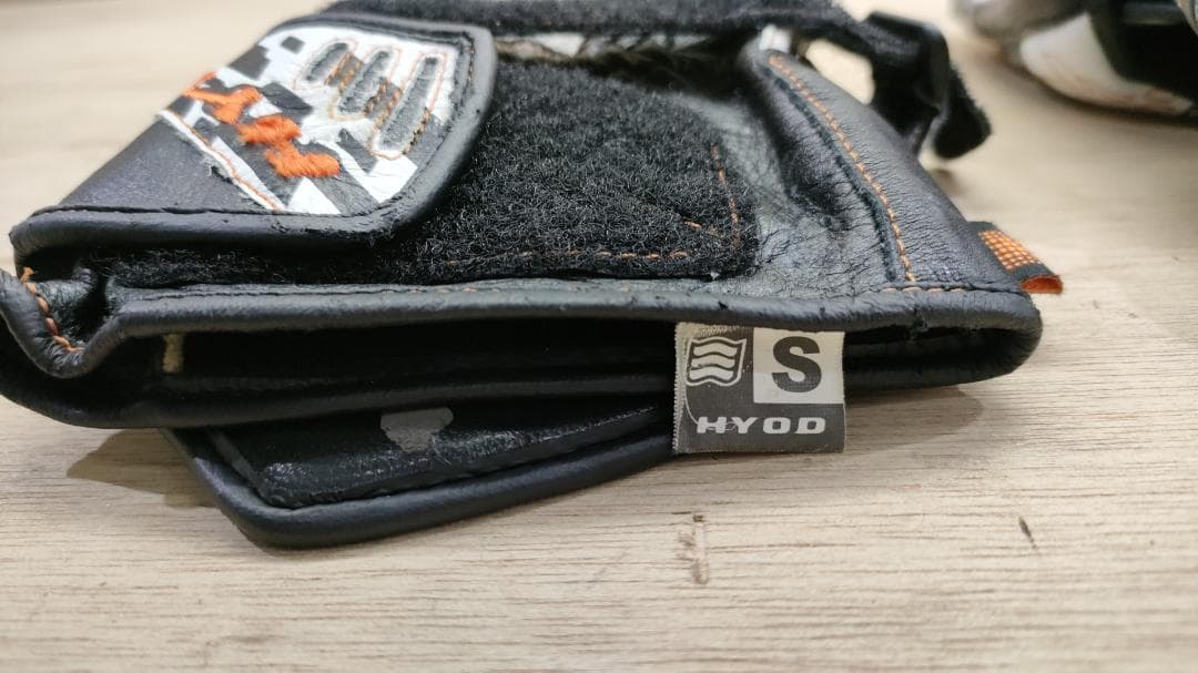 ■HYOD ヒョウドウ レザーグローブ D3O Sサイズ■