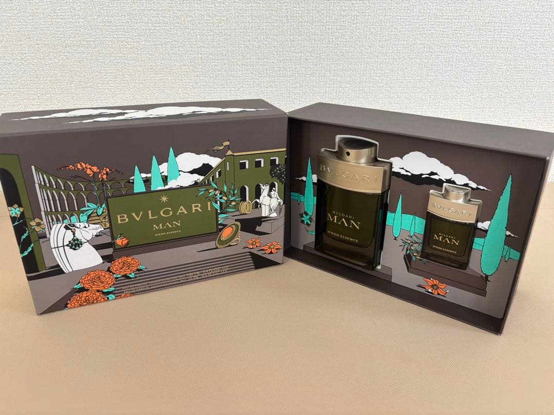BVLGARI MAN WOOD ESSENCE 100ml & 15mlセット