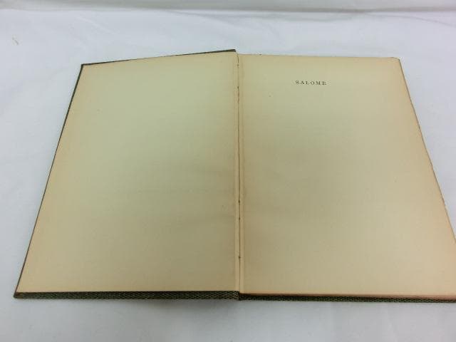 オスカー・ワイルド著『サロメ』オーブリー・ビアズリー画　1894年英語初版本